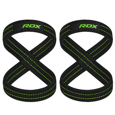 RDX weight lifting 8 Figure Strap#color_army-green