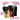 RDX L2 Mark Pro Sparring Boxing Gloves Hook and loop Black / Golden#color_golden