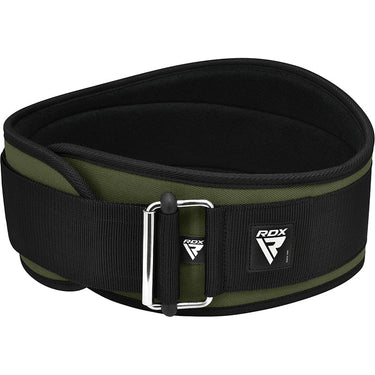 RDX X3 6 INCH Weightlifting Neoprene Gym Belt#color_green